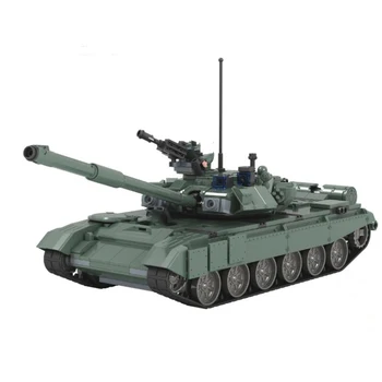 NOI 8101 Câștigător 456pcs Tanc de Lupta Militar Model Jucării Rusia T90A Marin Erou Blocuri Asamblate minis Jucarii Pentru Copii