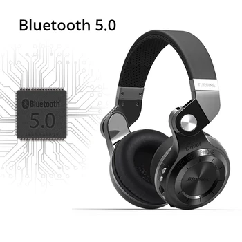 Noi Bluedio T2+ la Modă Pliabil Bluetooth Căști Căști Stereo Suport Radio FM& SD Cască Jocuri pentru IOS Android