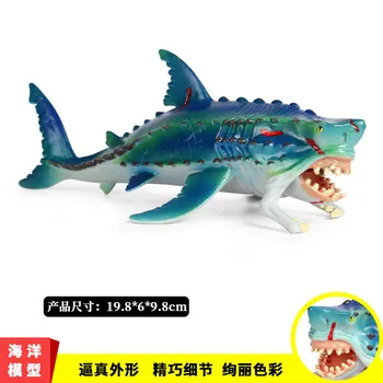Noi, Copii, Simulare pe Model Animal Lume Fantastică Monstru Pește Ocean Pește Monstru Monstru Pește Jucărie de Plastic, Ornamente