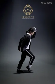 NOI CRAFTONE 1/6 Superstar Figura Michael Jackson, Billie Jean Modelul de Acțiune Set Complet 012