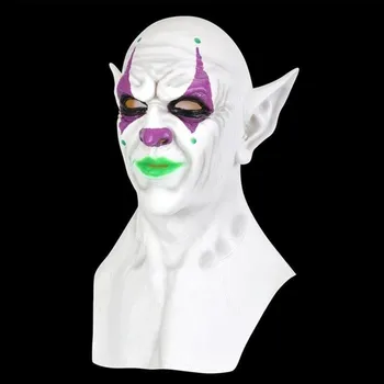 Noi de Halloween Diavolul Clown Vampir Masca Galben Green Goblin Mască de Groază Halloween Masca Înfricoșătoare Petrecere cu Costume Cosplay elemente de Recuzită