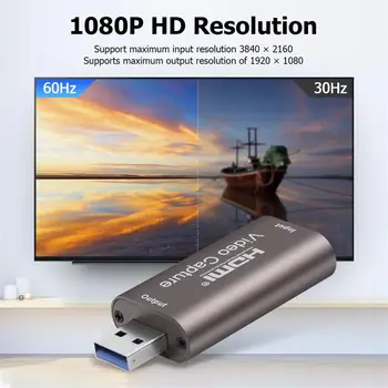 Noi de Mare Viteza 1080P 60HZ Card de Captura Video USB 3.0, HDMI Video Record de Box Pentru Camera Vidio Înregistrare Live Streaming