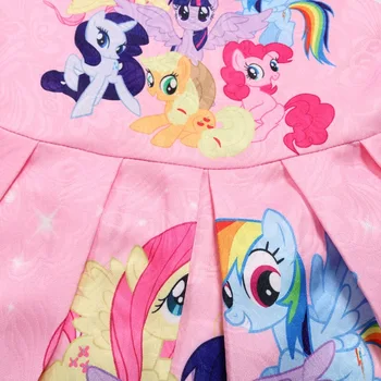 Noi de Vara Rochie de Drăguț Copilul Meu mai Mic Fete Dress Fată de Primăvară fără Mâneci Rochii de Halloween fete Printesa Pentru Little Pony