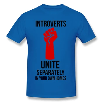 Noi de vara Tricou Introvertitii Uni T-Shirt Bumbac ÎNĂLBITOR ofertas Tricou