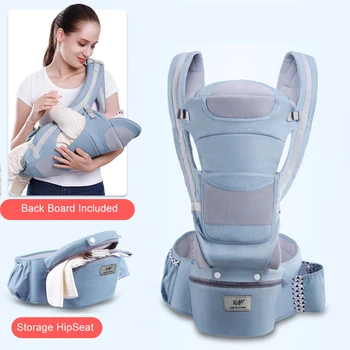Noi Depozitare Hipseat Transportator Copil Multifunctional Baby Sling, Wrap Ergonomic Fata Cu Care Se Confruntă Copii Sugari Kangroo Curele 0-48 Luni