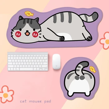 NOI Drăguț Birou Mare, Mat pentru PC, Laptop 700x300mm Mousepad de Gaming Cauciuc Pad Tastatură de Înaltă Calitate Mare Masă Mat Mouse Pad Pisica