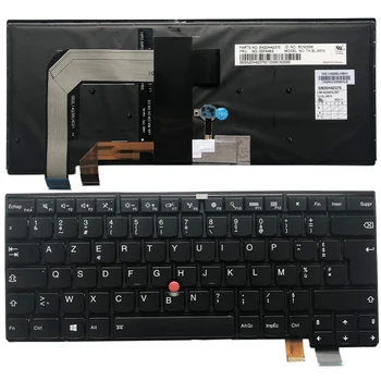 NOI francez Tastatura laptop Pentru Lenovo Thinkpad T460S T470S FR negru lumina de fundal Tastatură SN20H42375 00PA463