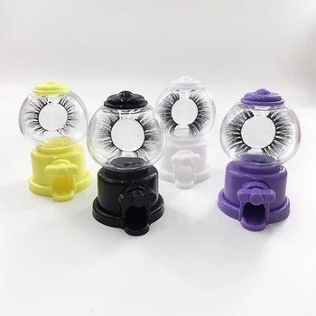 Noi Geană Ambalaj Cutie cu Ridicata Guma de mestecat Mașină Genelor Cutie pentru 3D Nurca Gene False Gol Genele Caz
