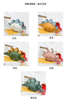 Noi genți de mână pentru femei 2020 mini geanta de umar Fete drăguț dinozaur forma shopper din piele de călătorie de cumpărături pungă de Monede geantă de mână Pachet
