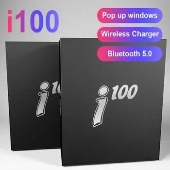 Noi i100 TWS wireless telefoane Cap cu cască Bluetooth 6D subwoofer pentru iphone xiaomi, Huawei PK i11 i12 i7s i60 i30 i90 i200 i500