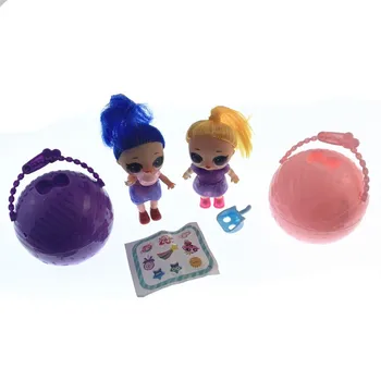 Noi L O L. Surpriză! Haha surpriză peruca papusa orb cutie de jucării de desene animate model de peruca papusa jucărie haha set cadou trimis la întâmplare