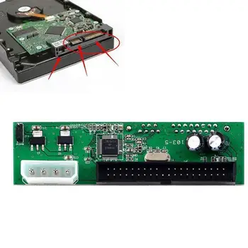 Noi LESHP SATA LA IDE PATA Convertor Adaptor Plug&Play Adaptor DVD Modulul HDD Pin 7+15 3.5/2.5 Suport SATA J8W9