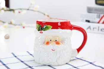Noi Moș Crăciun,om de zăpadă,elan Cana,Xmas Cadou Cana Cana de Ceramica pentru Copii Minunat Cana de Cafea cu Lapte Sticle de Lapte din Ceramică Sticlă 380ml