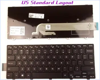 Noi NE Layout Tastatura pentru Dell Inspiron 14-5000 Serie 14-5447 5451 5442 5445 Laptop/Notebook Nu-Iluminare din spate Cu Cadru Negru
