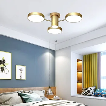 Noi Nordic lampă cu LED-uri moderne dormitor LED lampă de plafon iluminat camera de zi restaurant restaurant villa candelabru