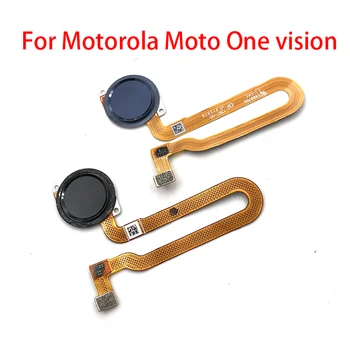 Noi Pentru Motorola Moto O Viziune Senzor De Amprentă Digitală Se Întoarcă Acasă Tastă Meniu Butonul Flex Cablu Panglică