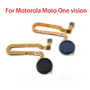 Noi Pentru Motorola Moto O Viziune Senzor De Amprentă Digitală Se Întoarcă Acasă Tastă Meniu Butonul Flex Cablu Panglică