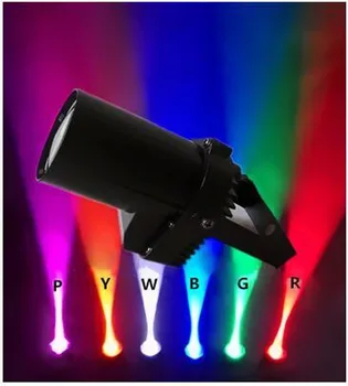 Noi Pinspot Spoturi Fascicul Variate Loc Etapa Fascicul de Iluminat Lampa de 3W LED Lumina fața Locului Discotic Fascicul DJ Etapă Petrecere Spectacol de lumini