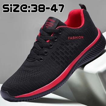 Noi Plasă Barbati Pantofi Casual Confortabile Pantofi Pentru Bărbați Respirabil Usoare De Mers Pe Jos Adidași De Tenis Feminino Zapatos Mare Dimensiunea 47