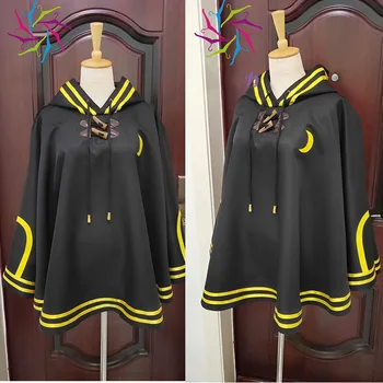 Noi Pokemon Anime Umbreon drăguț Hanorac negru Cosplay Costum Pelerina Haina Unisex