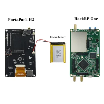 Noi PortaPack H2 Și HackRF O + 0.5 ppm TXCO SDR-Software defined Radio 1MHz-6GHz Asamblate cu Antene