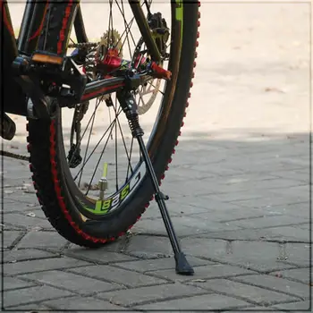 NOI Reglabil Biciclete Suportul de Biciclete de Munte MTB Aluminiu Partea din Spate Kick Stand Solid și de Încredere Accesorii pentru Biciclete