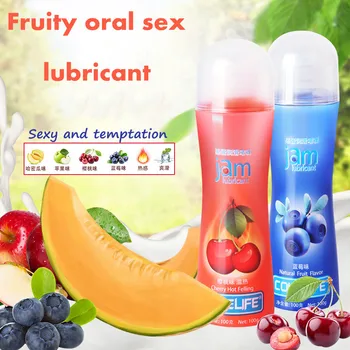 Noi Sex Oral Fructe Lubrifiant 100 Ml Pe Baza De Apa De Struguri/Mere/Afine/Cherry Ulei Vaginal Anal Gel Adulți Magazine Gay Plăcere Ulei