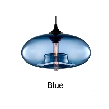 Noi Simplu, Modern, Contemporan agățat 6 Culoare minge de Sticlă Lampă de Pandantiv Lumini Corpuri de iluminat e27/e26 pentru Bucatarie Restaurant Cafe-Bar