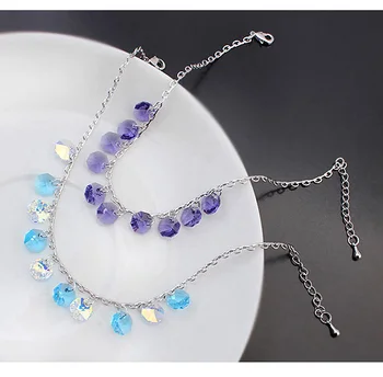 Noi Sosesc Cristale Swarovski de la Bratari Pentru Femei Prietena Lanț Brățară Farmec & Brățară Moda Bijuterii