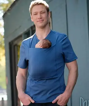 Noi Tatăl Purtător de tricou 2020 topuri baby carrier packback multifuncțional vara fața transporta buzunare de cangur îmbrăcăminte tata tata