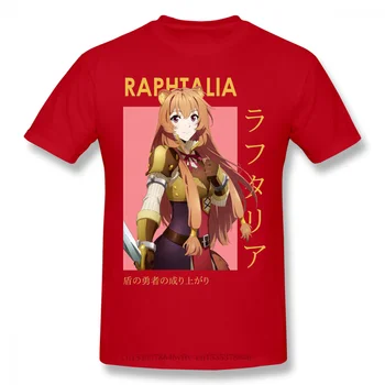 Noi Vara Raphtalia T-Shirt Bumbac Răsăritul Scut de Erou Naofumi Iwatani Filo Anime Ofertas Barbati Tricou