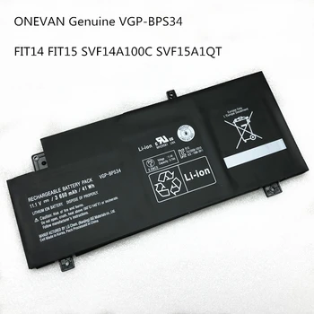 Noi VGP-BPS34 3650mAh Baterie Laptop Pentru SONY Vaio Fit 15 SVF15A SVF14A Serie SVF15A1ACXB SVF15A1AC XS SVF14A SVF14AC1QU