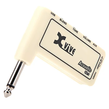 Noi Xvive GA1 Rock Clasic Mini Portabile Reîncărcabile Chitara Electrica Mufă pentru Căști Amp Amplificator