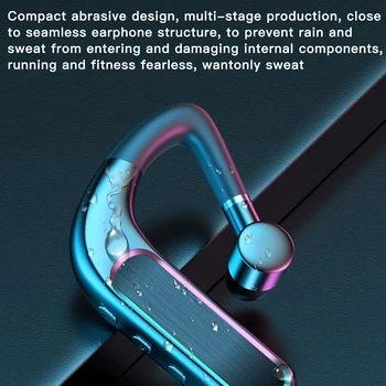 Noi Y10 de Afaceri Cască Bluetooth Wireless Touch Casti Stereo Handsfree de Reducere a Zgomotului HD Microfon Pavilioane Cu Încărcare Cutie