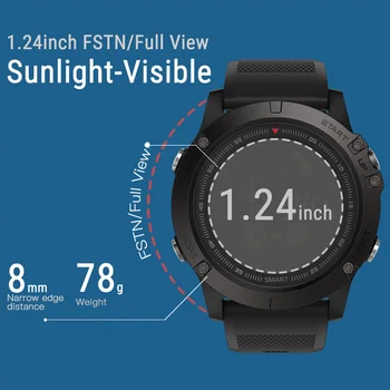 Noi Zeblaze VIBE 3 Pilot Accidentat Smartwatch 33-Lună Timp de Așteptare 24 de ore Toate-Vreme de Monitorizare Smart Watch Pentru IOS Și Android