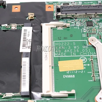 NOKOTION FRU 04W2029 Placa de baza Pentru Lenovo Thinkpad W520 Laptop placa de baza 48.4KE27.051 QM67 Quadro 2000M N12P-T3-A1 GPU