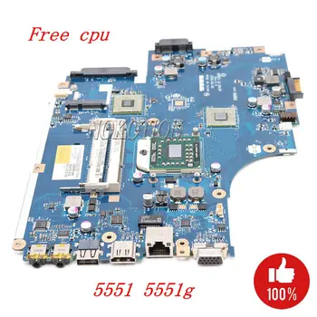 NOKOTION Laptop placa de baza Pentru Acer aspire 5551 5551G E640 DDR3 gratuit cpu NEW75 LA-5912P MBNA102001 MB.NA102.001 Placa de baza