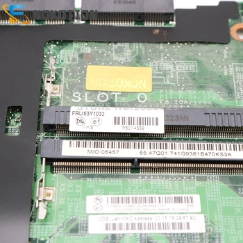 NOKOTION Pentru Lenovo ThinkPad X200 laptop placa de baza PROCESOR P8600 DDR3 63Y1032 P60Y4558 48.47Q06.041 BORD PRINCIPAL