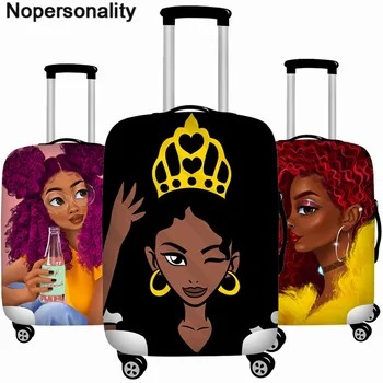 Nopersonality portbagajului Desene animate Regina Femei geantă de Voiaj husa de Protectie pentru Artă Africană Fete 