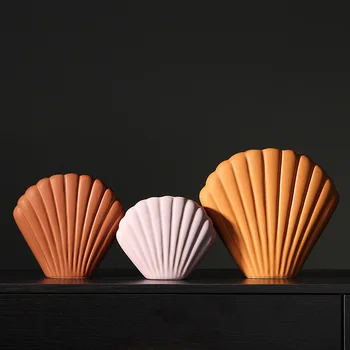 Nordic art shell vaza creative ceramice cu decor minimalist modern, decor acasă decor vaza pentru decor nunta