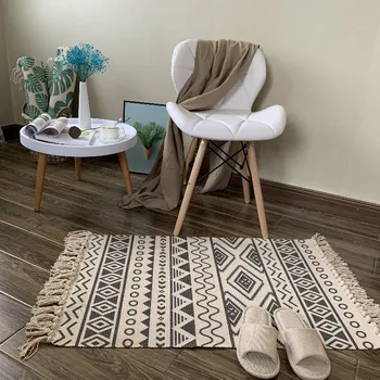 Nordic de bumbac și lenjerie de covor, living, tapiserie baie covor mat canapea ceai de masă pătură noptiera ușa din față saltea