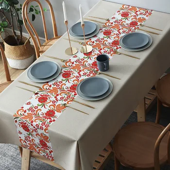 Nordic fata de masa rezistent la apa rezistente la ulei se spală gratuit PVC fata de masa ceai de masă pânză de artă tabelul mat de masă