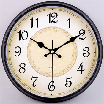 Nordic Moda Retro Ceas De Perete Vintage Clasic Cu Cifre Romane Arcuite Cuarț Reloj De Pared Horloge Murale Living Creative