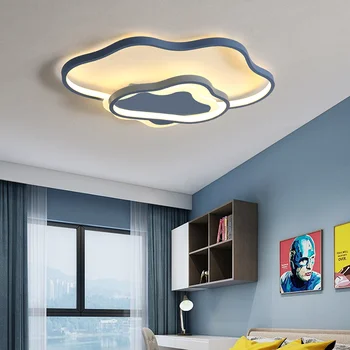 Nori Moderne led lumini plafon luciu led-uri de zi Dormitor camera de studiu Alb/Roz/Albastru Minimalism led lampă de plafon iluminat acasă