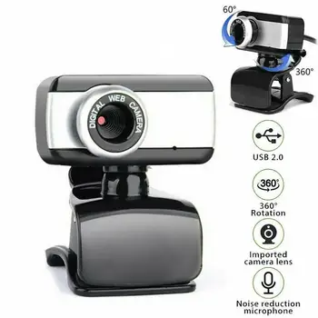 Notebook Clip HD aparat de Fotografiat USB Drive-Gratuit Video pentru Calculator cu Webcam WebCamera Mini PC Cap Built-in Microfon 1080P Calculator J5I6