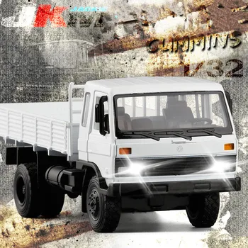 Nou 1:32 aliaj de camion de marfă model de masina,de mare simulare de sunet și lumină mașină de jucării,de colectie ornamente,transport gratuit