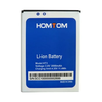 Nou Backup HT3 Baterie pentru Homtom HT3 HT3 Pro baterie Telefon Mobil Inteligent + Număr de Urmărire + În Stoc