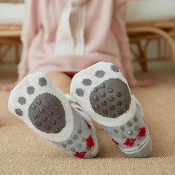 Nou-Femei Extra-Lână cald de Interior Șosete Picioarele Calde Elastic pentru Iarnă Acasă de Crăciun XSD88