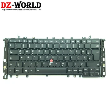 Nou original GR DE germană Tastatură cu iluminare din spate pentru Lenovo Thinkpad-S1-Yoga-Yoga 12 laptop de Fundal Germania Teclado 04Y2632 04Y2928