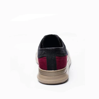 Nou Pantofi De Panza Pentru Barbati Adidasi De Vara De Sex Masculin Vulcanizat Pantofi De Moda Coreeană Pantofi Respirabil Primavara/Toamna Om De Cusut Apartamente De Pantofi